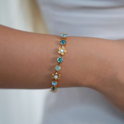 צמיד נרקיס - טורקיז