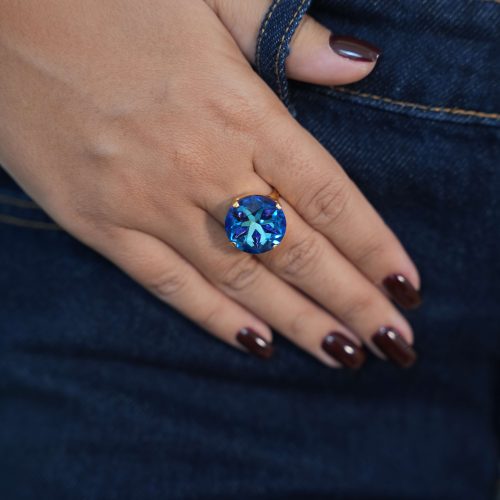 טבעת אבקן - כחול