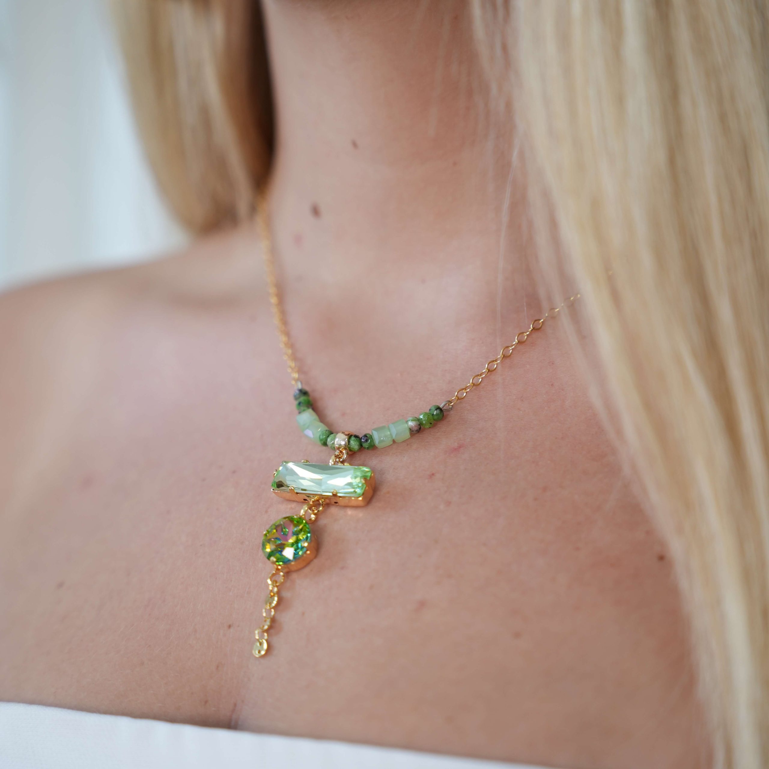 שרשרת פנטזיה - ירוק